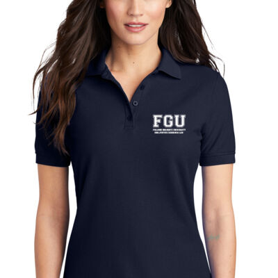 122-Embroidered FGU Ladies' Qualitative Research Lab Polo Thumbnail