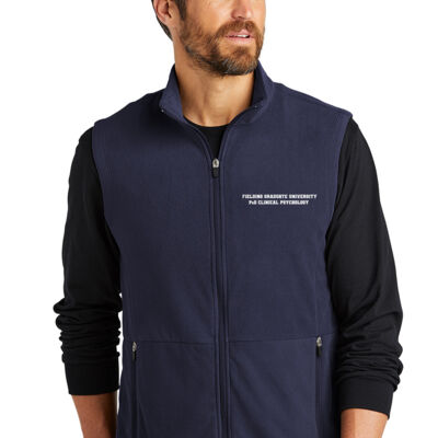 122-Embroidered FGU PhD Clinical Psychology Port Authority® Unisex Accord Microfleece Vest  Thumbnail